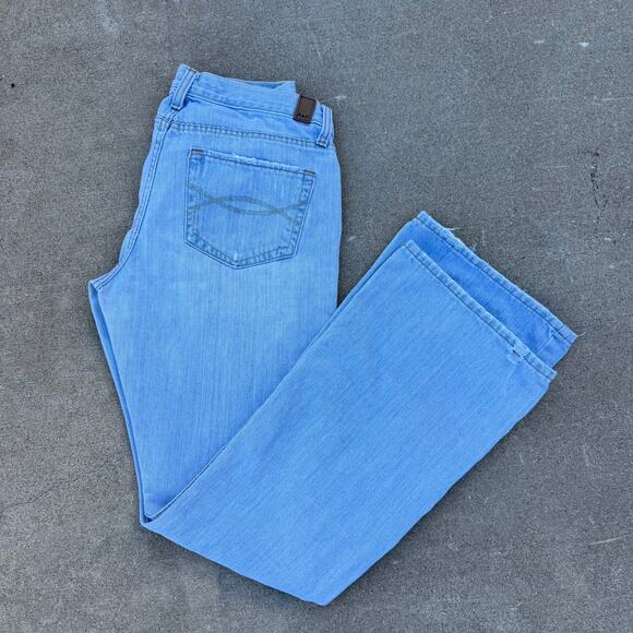 Abercrombie & Fitch Flare Jeans Women's 10 Long Y2K Denim - Picture 1 of 10